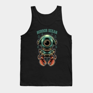 horror ocean Tank Top